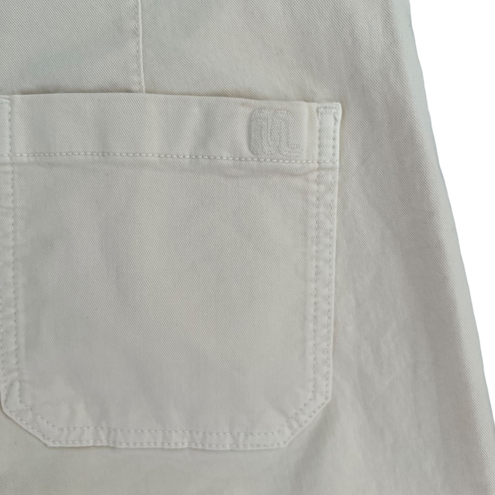 NWT Marine Layer Bridget Wide Leg Crop Pants in Papyrus Cream SZ 14 Coastal - Picture 7 of 14